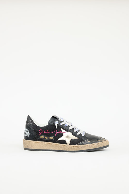 Golden Goose Knit Ballstar Sneaker