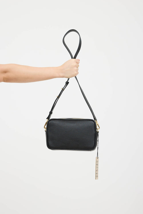Leather Star Crossbody Bag