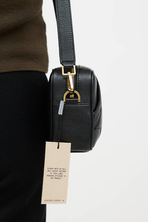 Leather Star Crossbody Bag