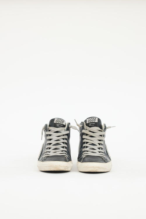 Golden Goose Leather Slide Sneaker