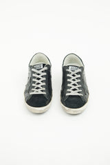 Golden Goose Black Embellished Superstar Sneaker