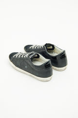 Golden Goose Black Embellished Superstar Sneaker