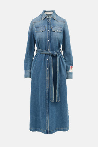 Golden Goose Denim Shirt Dress