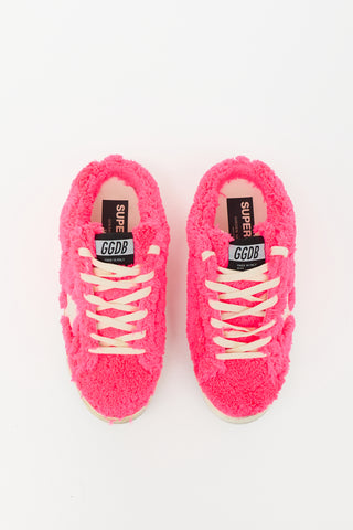 Golden Goose Fuzzy Superstar Sneaker Mule