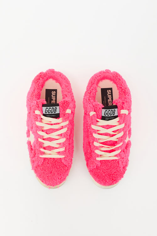 Golden Goose Fuzzy Superstar Sneaker Mule