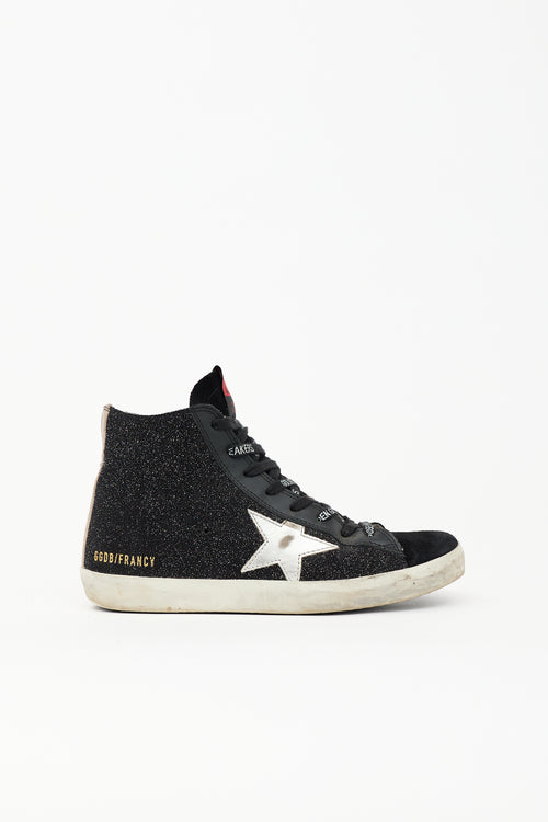 Golden Goose Glitter Francy Sneaker