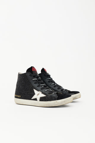 Golden Goose Glitter Francy Sneaker