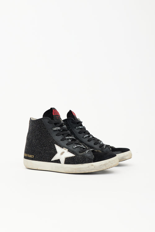 Golden Goose Glitter Francy Sneaker