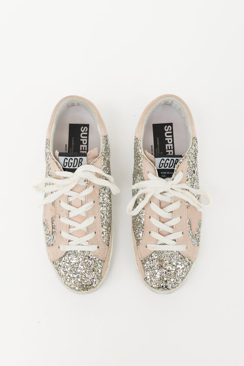 Golden Goose Glitter Super Star Sneaker
