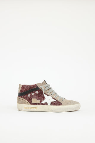Golden Goose Glitter Mid Star Sneaker