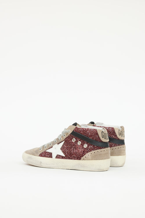 Golden Goose Glitter Mid Star Sneaker