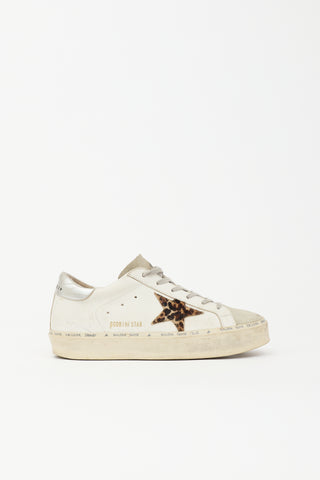 Golden Goose Leather Hi Star Sneaker