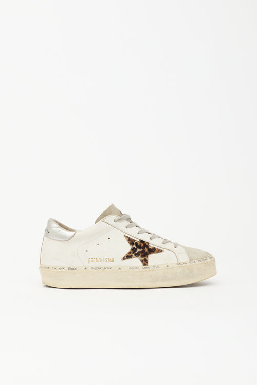 Golden Goose Leather Hi Star Sneaker