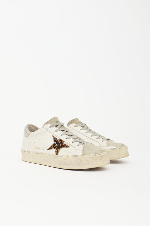 Golden Goose Leather Hi Star Sneaker