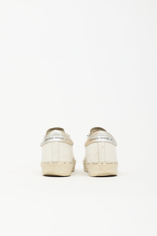 Golden Goose Leather Hi Star Sneaker
