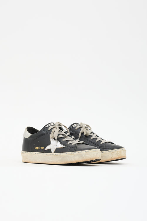 Golden Goose Leather Hi Stay Sneaker