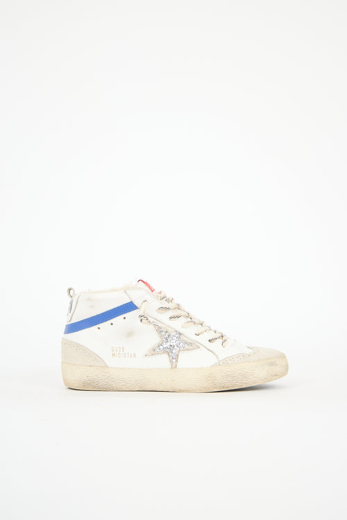 Golden Goose Leather Mid Star Sneaker