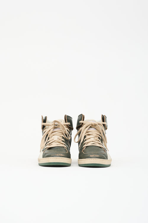 Golden Goose Leather Sky-Star Sneaker