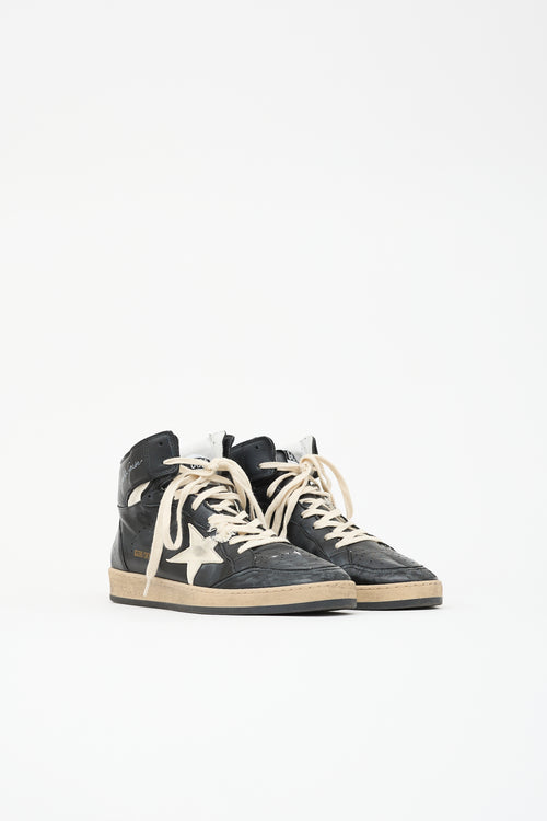 Golden Goose Leather Sky-Star Sneaker