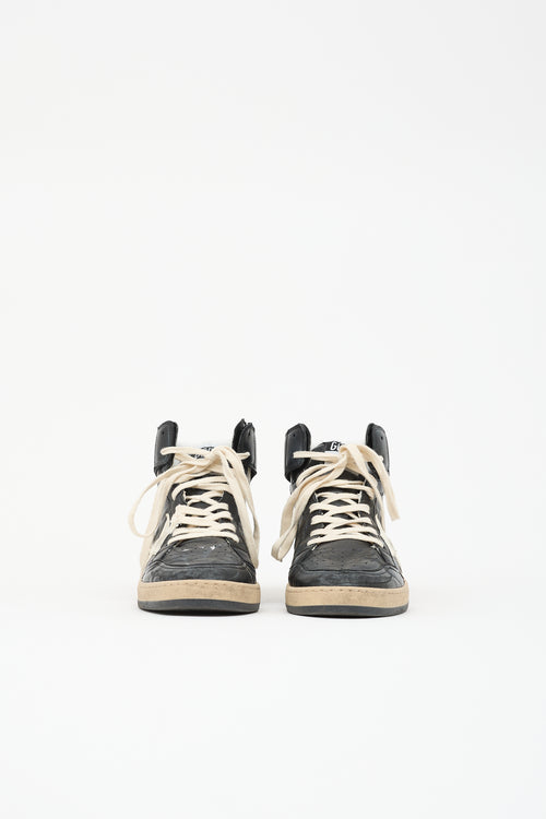 Golden Goose Leather Sky-Star Sneaker