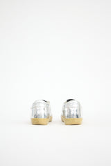 Golden Goose Metallic Leather Superstar Sneaker