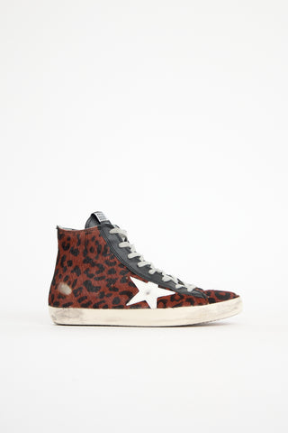 Golden Goose Printed Hair Francy Sneaker