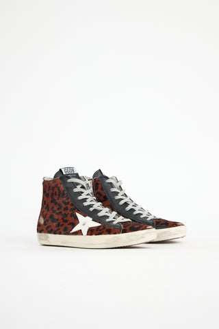Golden Goose Printed Hair Francy Sneaker