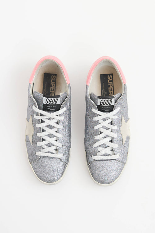 Golden Goose Glitter Superstar Sneaker