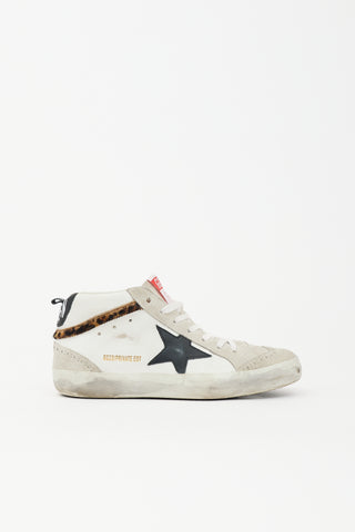 Golden Goose Trimmed Mid Star Sneaker