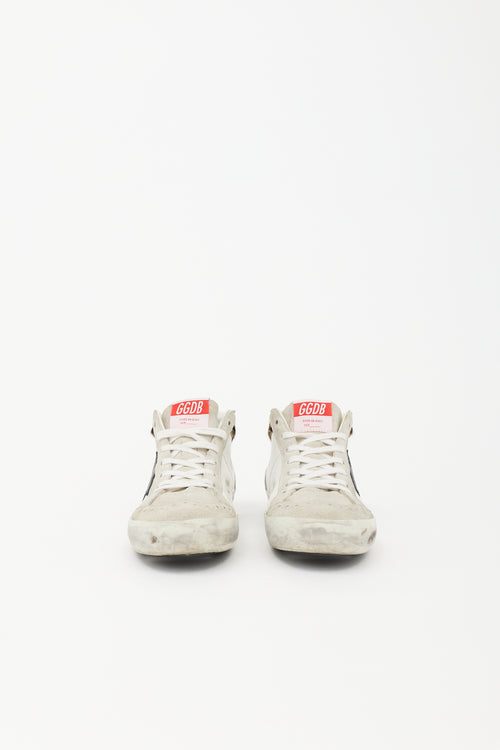 Golden Goose Trimmed Mid Star Sneaker