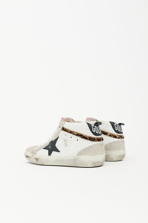 Golden Goose Trimmed Mid Star Sneaker