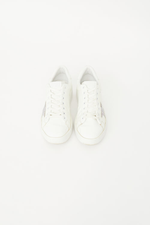 White Leather Pure Star Sneaker