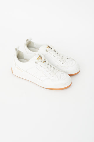 Golden Goose White Leather Yeah Sneaker