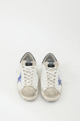 Golden Goose White & Multicolour Leather Superstar Sneaker