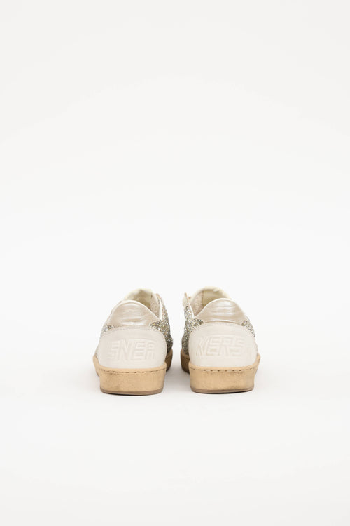 Golden Goose Glitter Ballstar Sneaker
