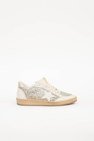 Golden Goose Glitter Ballstar Sneaker