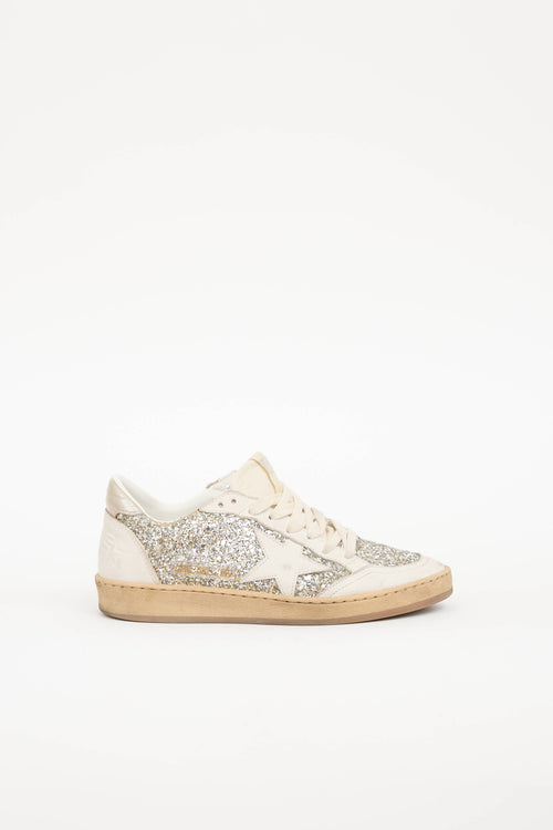 Golden Goose Glitter Ballstar Sneaker