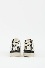 Golden Goose Black Suede Platform Sneaker