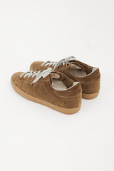 Golden Goose Brown Suede Superstar Sneaker