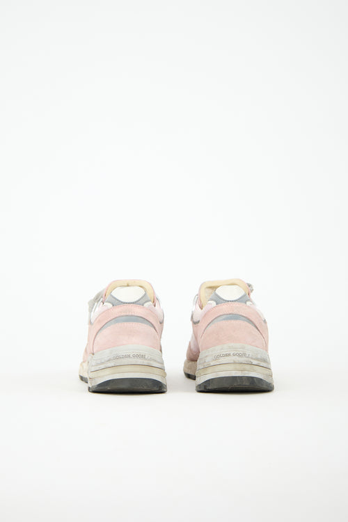 Golden Goose Distressed Suede Dad Star Sneaker