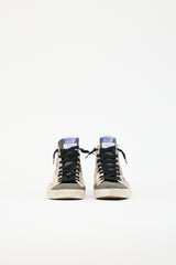 Golden Goose Embossed Leather Francy Sneaker