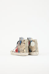 Golden Goose Embossed Leather Francy Sneaker