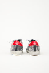 Golden Goose Embossed Leather Superstar Sneaker