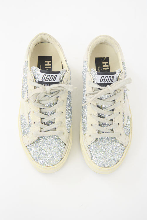 Golden Goose Glitter Hi Star Sneaker