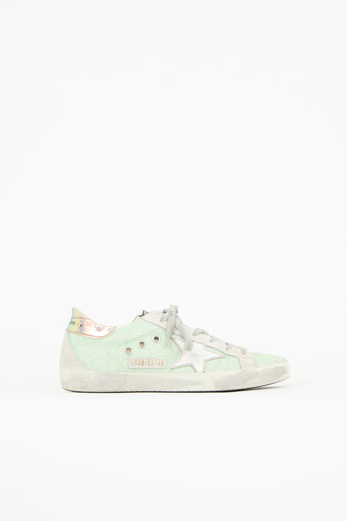 Golden Goose Glitter Superstar Sneaker