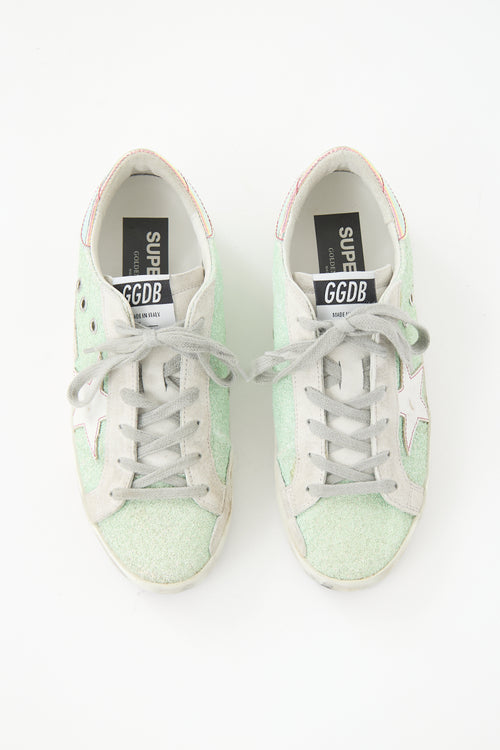 Golden Goose Glitter Superstar Sneaker