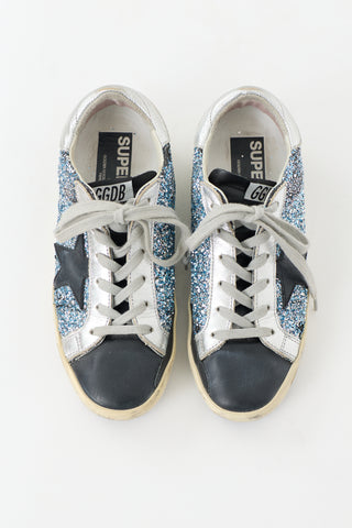 Golden Goose Glitter Superstar Sneaker