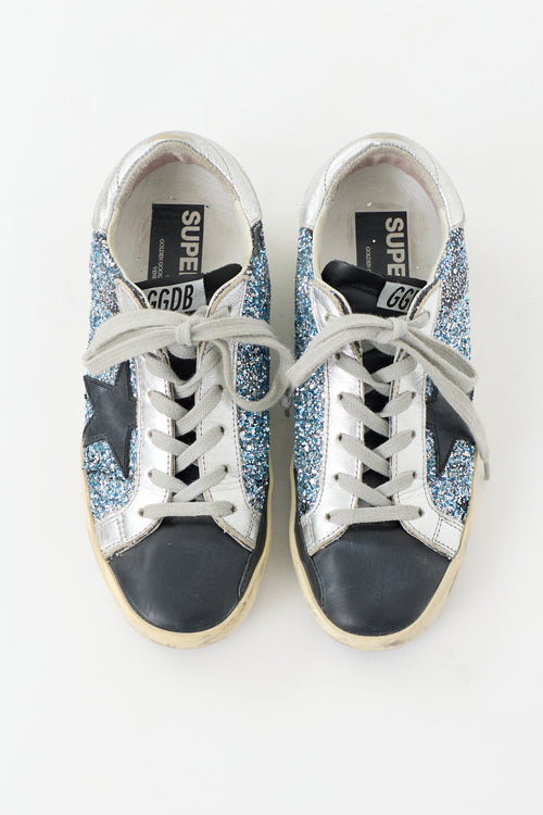 Golden Goose Glitter Superstar Sneaker