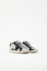 Golden Goose Glitter & Suede Super Star Sneaker