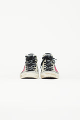 Golden Goose Kids Silver Glitter Francy High Top Sneaker